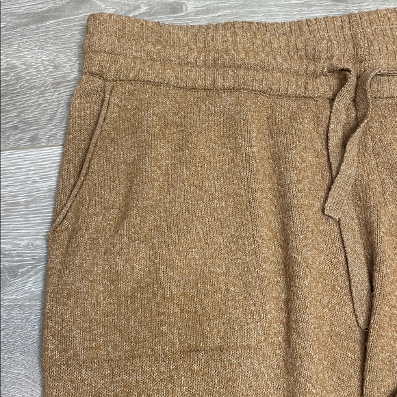 LC Lauren Conrad Sweater Knit Jogger Pant Mocha  Elastic Waistband XXL - Picture 11 of 14